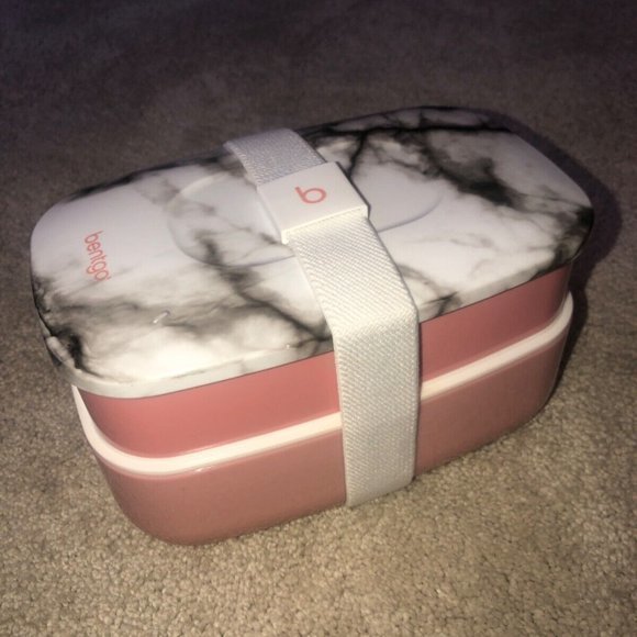 Bento Box Bentgo Lunchbox Blush‎ Marble Print - Picture 13 of 13